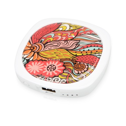 Портативное зарядное устройство на 4000 mAh с зеркалом