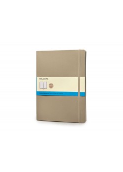 Записная книжка Moleskine Classic Soft (в точку), Хlarge (19х25 см), бежевый