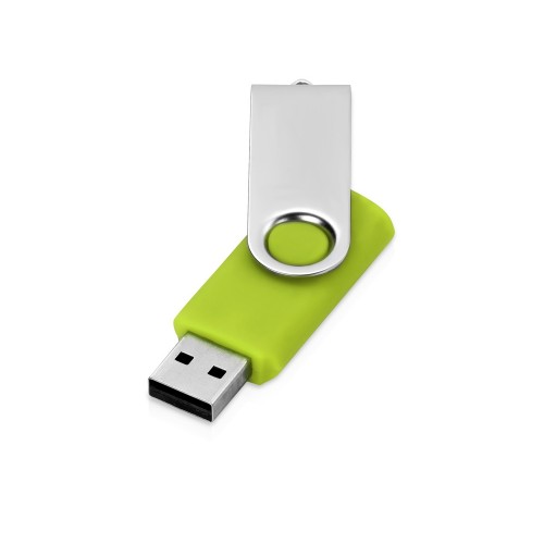 Флеш-карта USB 2.0 512 Mb Квебек, зеленое яблоко