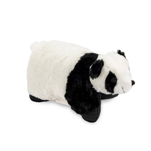 Подушка под голову Панда. С помощью липучки превращается в мягкую игрушку