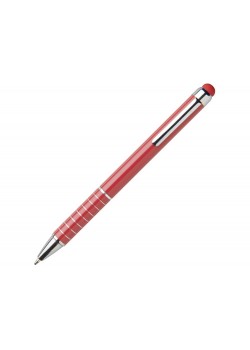 Алюминиевая глазурованная шариковая ручка, красный