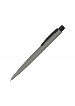 Ручка шариковая металлическая LUMOS M soft-touch, серый/черный