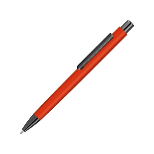 Металлическая шариковая ручка soft touch Ellipse gum, оранжевый