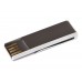 USB-флешка на 32 Гб в виде зажима для купюр, серебро