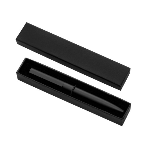 Шариковая металлическая ручка Minimalist софт-тач, черный