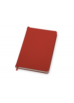 Бизнес-блокнот С3 софт-тач с магнитом, твердая обложка, 128 листов, красный