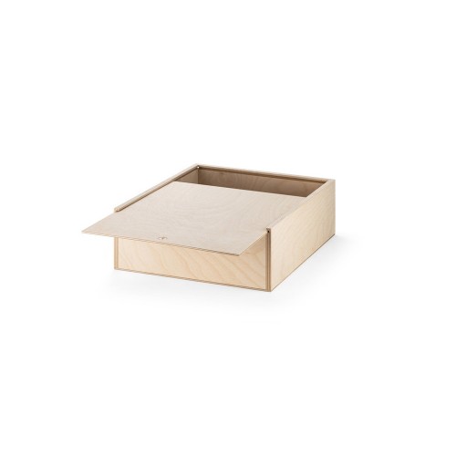 Деревянная коробка BOXIE WOOD L, натуральный светлый