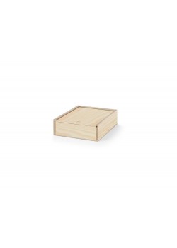 Деревянная коробка BOXIE WOOD S, натуральный темный