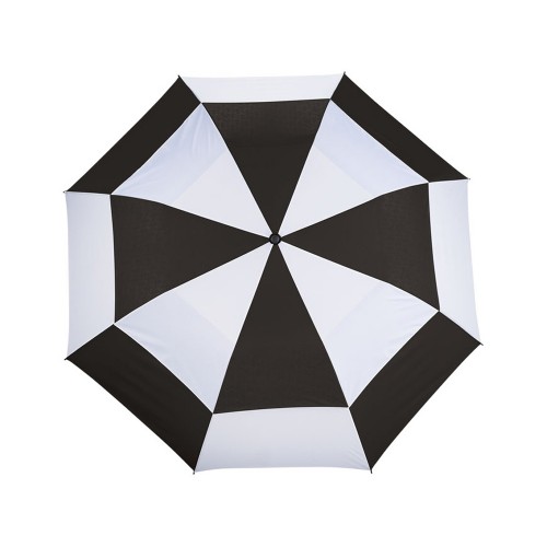 Зонт двухсекционный Norwich с автоматическим открытием, 30, черный