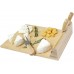 Mancheg Бамбуковая доска для сыра и инструменты, natural