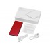 Портативное зарядное устройство Shell Pro, 10000 mAh, красный/черный