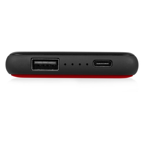 Портативное зарядное устройство Shell Pro, 10000 mAh, красный/черный