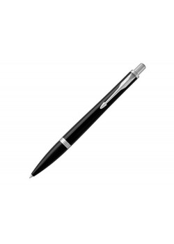 Ручка шариковая Parker Urban Core Black Cab CT, черный/серебристый