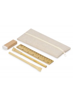 Канцелярский набор Bilbao, бежевый