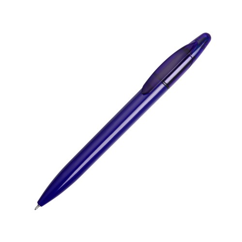 Ручка пластиковая шариковая Mark с хайлайтером, синий