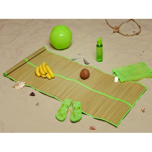 Пляжный набор Тропики с брелоком Ярлык, зеленый