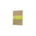 Записная книжка Moleskine Cahier (нелинованный, 3 шт.), ХLarge (19х25см), бежевый