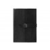 Бизнес-блокнот А5 с клапаном Fabrizio, 80 листов, черный (P)