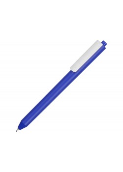 Ручка шариковая Pigra модель P03 PMM, синий/белый
