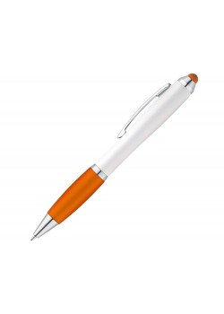 SANS.  Шариковая ручка с зажимом из металла, Оранжевый