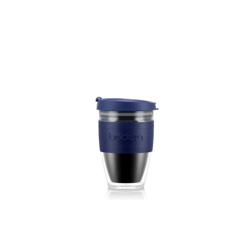 JOYCUP DOUBLE 250. travel mug 250ml, темно-синий