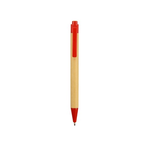 Блокнот Priestly с ручкой, красный