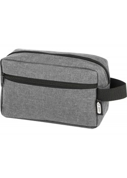 Косметичка Ross объемом 1,5 л из переработанного РЕТ-пластика, серый яркий