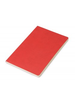Блокнот Wispy линованный в мягкой обложке, красный (P)