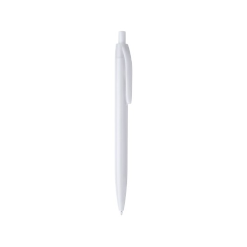 Ручка пластиковая шариковая STIX, синие чернила, белый