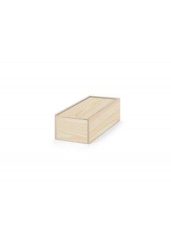 Деревянная коробка BOXIE WOOD M, натуральный темный