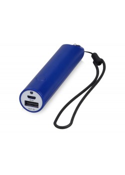 Портативное зарядное устройство на шнурке, 2200 mAh, синий