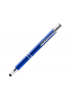 Ручка-стилус металлическая шариковая KRUGER, королевский синий