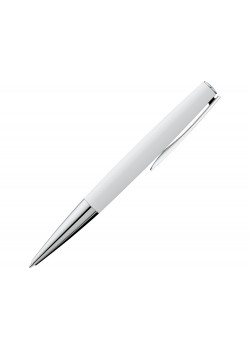 Ручка шариковая металлическая ELEGANCE, белый/серебристый