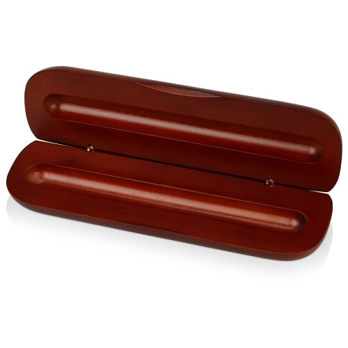 Футляр для ручки деревянный, коричневый