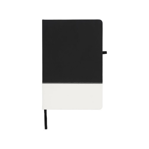 Блокнот А5 двухцветный, черный/белый