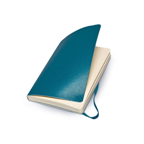 Записная книжка Moleskine Classic Soft (нелинованный), Pocket (9х14 см), бирюзовый