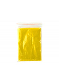 Одноразмерный дождевик для взрослых SHAKA, желтый