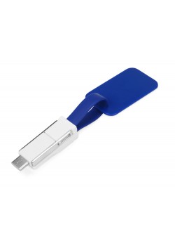 Зарядный кабель 3-в-1 Charge-it, синий