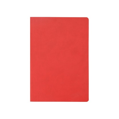 Блокнот Wispy линованный в мягкой обложке, красный