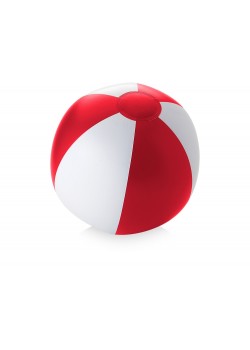 Пляжный мяч Palma, красный/белый