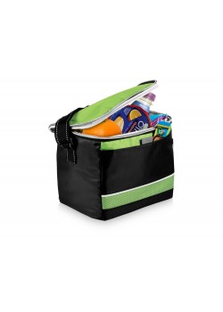 Спортивная сумка-холодильник Levi, черный/зеленый
