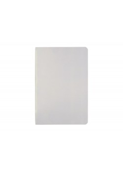 Бизнес тетрадь А5 Megapolis flex 60 л. soft touch клетка, белый