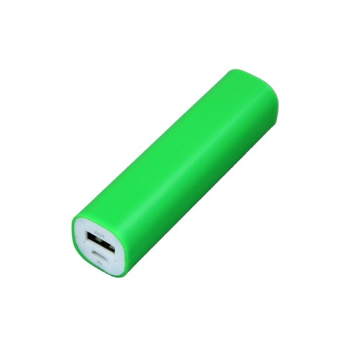 PB030 Универсальное зарядное устройство power bank прямоугольной формы. 2200MAH. Зеленый