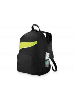 Рюкзак Tornado, черный/лайм