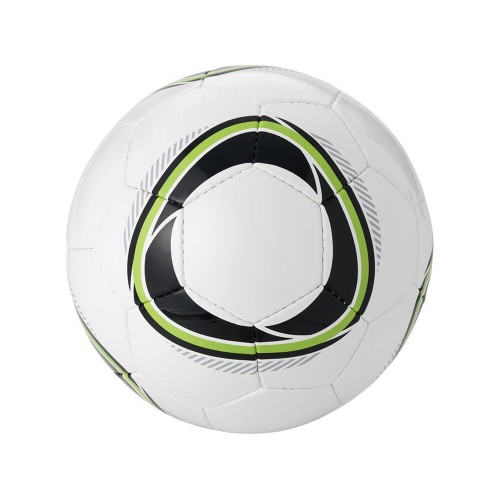 Мяч футбольный Hunter, размер 4, белый/зеленое яблоко