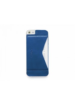 Кошелек-накладка на iPhone 5/5s и SE, синий