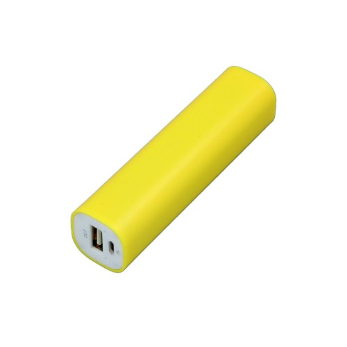 PB030 Универсальное зарядное устройство power bank прямоугольной формы. 2600MAH. Желтый