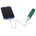Портативное зарядное устройство Олдбери, 2200 mAh, зеленый