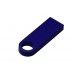 USB 2.0-флешка на 32 Гб с мини чипом и круглым отверстием, синий