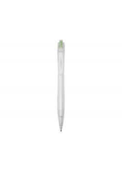 Шариковая ручка Honua из переработанного ПЭТ , прозрачный/зеленый